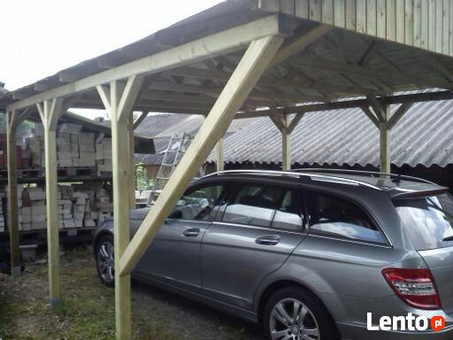 WIATY Garażowe CARPORT Altana WIATA