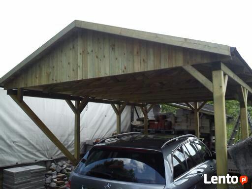 WIATY Garażowe CARPORT Altana WIATA