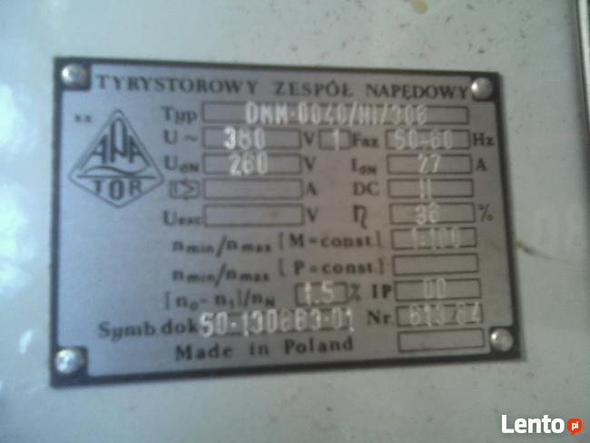 Tyrystorowy zespół napędowy . Hurtownia elektryczna Eleska