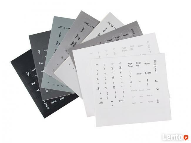 Naklejki na klawiaturę 5 zł za 1 szt