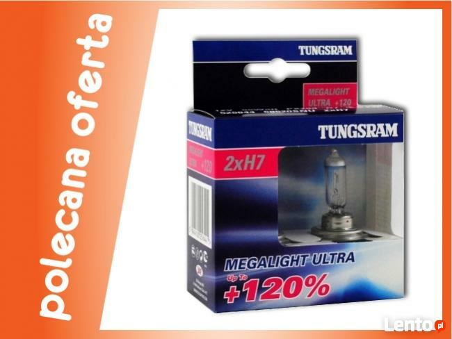 ŻARÓWKI TUNGSRAM MEGALIGHT ULTRA +120% H7 KATOWICE