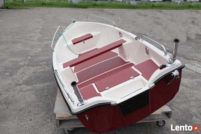 Łódź wiosłowa motorowa MURENA 380