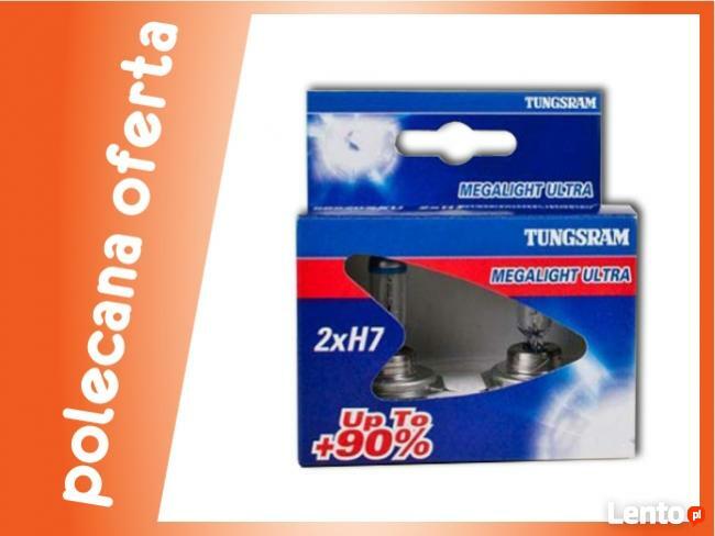 ŻARÓWKI TUNGSRAM MEGALIGHT ULTRA +90% H7 KATOWICE