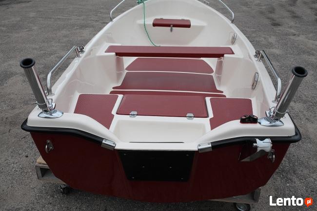 Łódź wiosłowa motorowa MURENA 380
