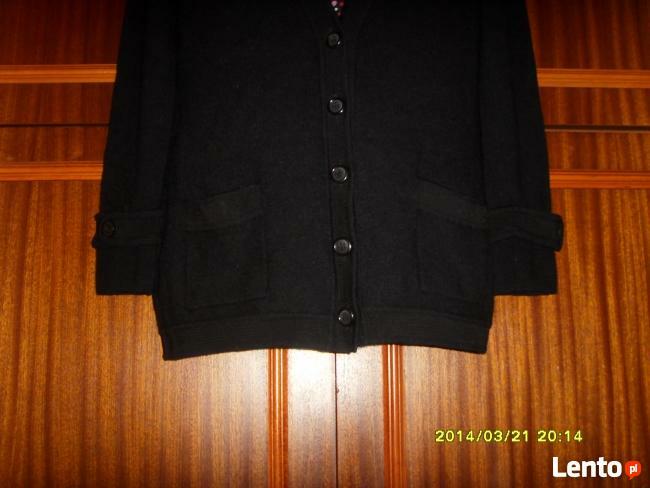 CZARNY SWETEREK DAMSKI + TOP GRATIS =WROCŁAW=