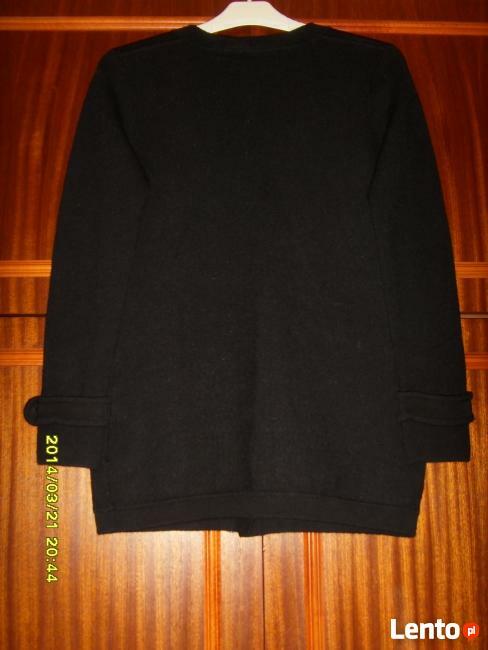 CZARNY SWETEREK DAMSKI + TOP GRATIS =WROCŁAW=