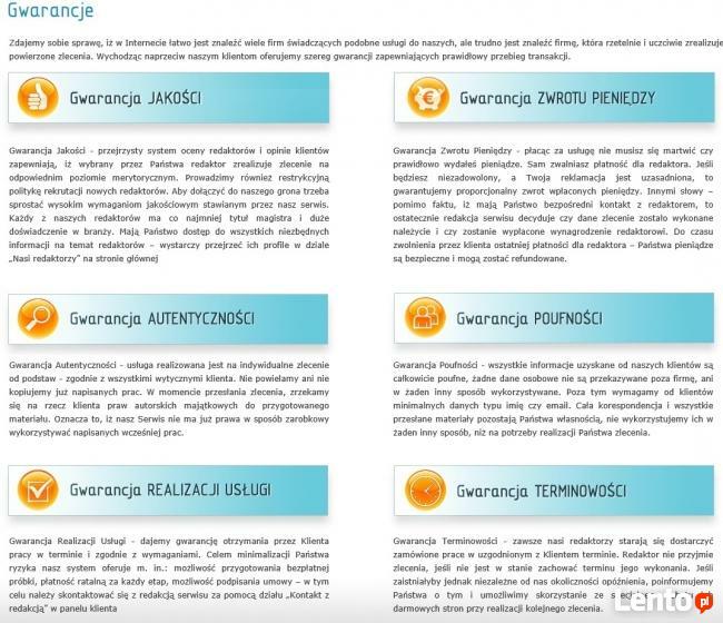 Redaktor-Online PISANIE PRAC DYPLOMOWYCH & PISM