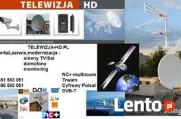 Montaż,ustawienia anten tv/sat.Naprawy.Domofony.Ochota