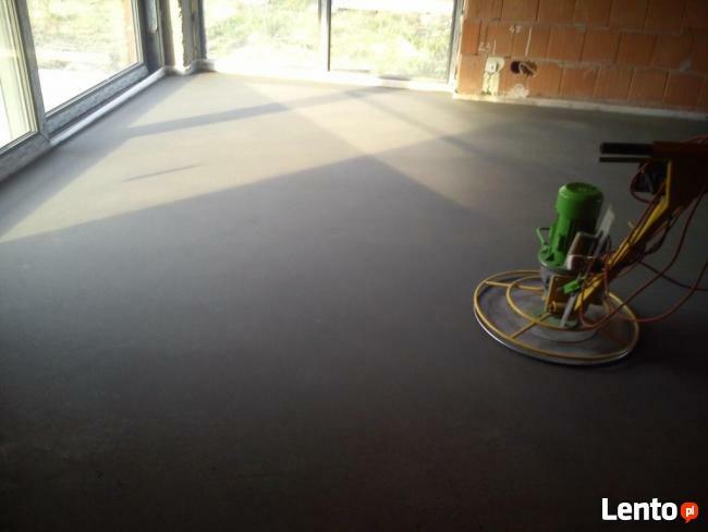 Wylewki maszynowe posadzki przemysłowe betonowe Cały Śląsk