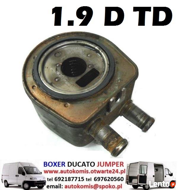 Chłodnica oleju wymiennik ciepła FIAT DUCATO BOXER 1.9 D TD