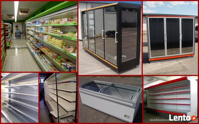 Wyposażenie sklepów regały metalowe sklepowe lady