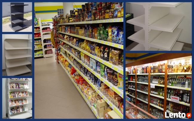 Wyposażenie sklepów regały metalowe sklepowe lady