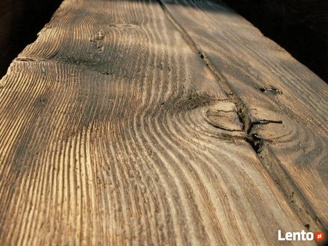 Stare belki bale drewniane , parapet blat stół komoda sufit