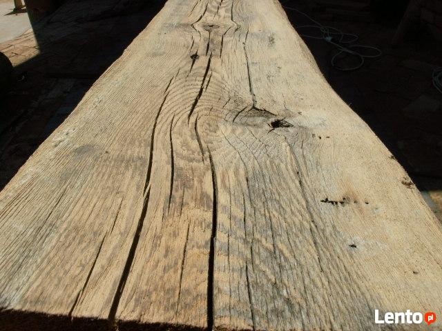 Stare belki bale drewniane , parapet blat stół komoda sufit