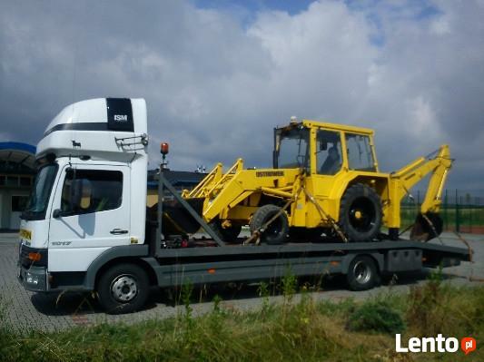 TRANSPORT CIĄGNIKÓW MASZYN ROLNICZYCH