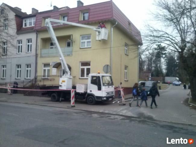 Usługi podnośnikem koszowym 12 metrów