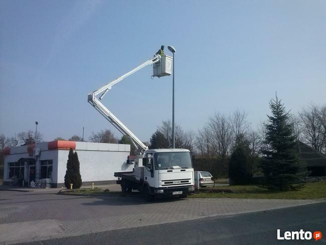 Usługi podnośnikem koszowym 12 metrów