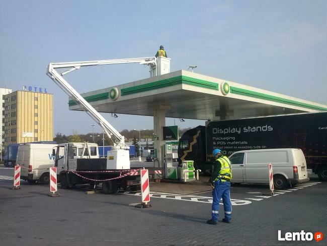Usługi podnośnikem koszowym 12 metrów