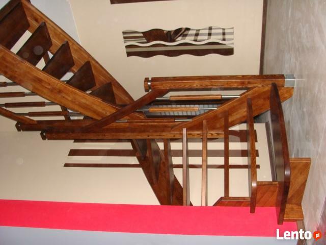 SCHODY DREWNIANE BUKOWE