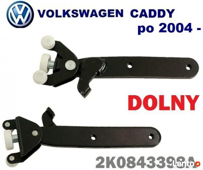wózek rolki zawias drzwi przesuwnych VOLKSWAGEN CADDY 2004-