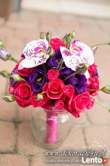 Bukiety ślubne oraz florystyka ślubna w Rzeszowie,