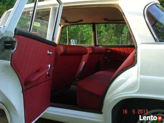 Białą Perła do ślubu-zabytkowy mercedes