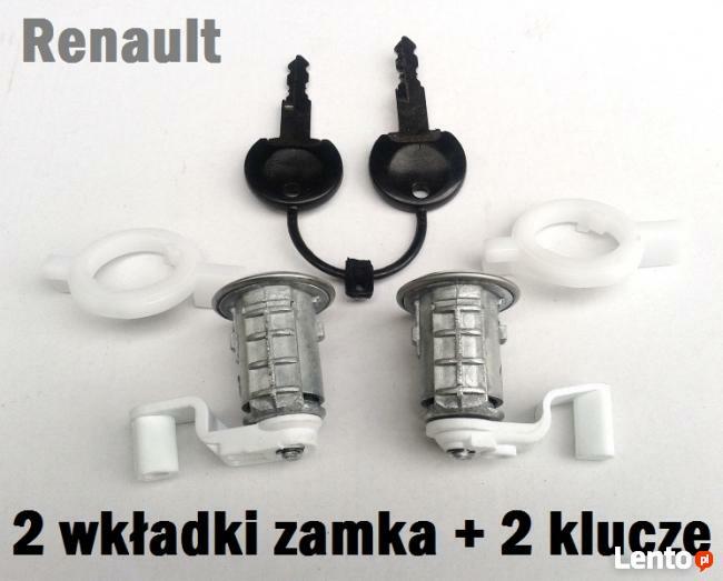 wkładki zamka wkładka zamek zamki drzwi RENAULT CLIO II 98-