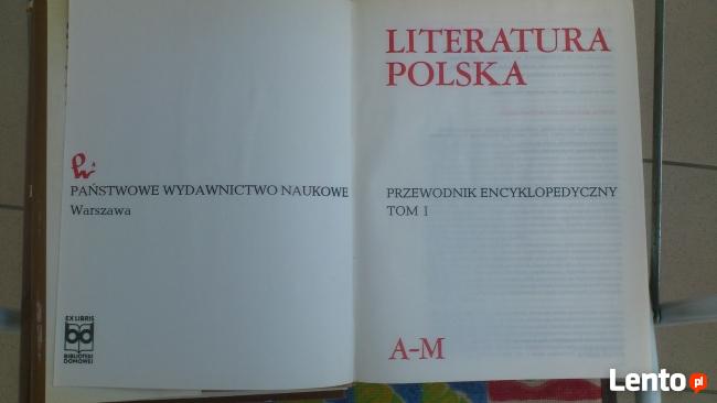 Literatura polska - przewodnik encyklopedyczny