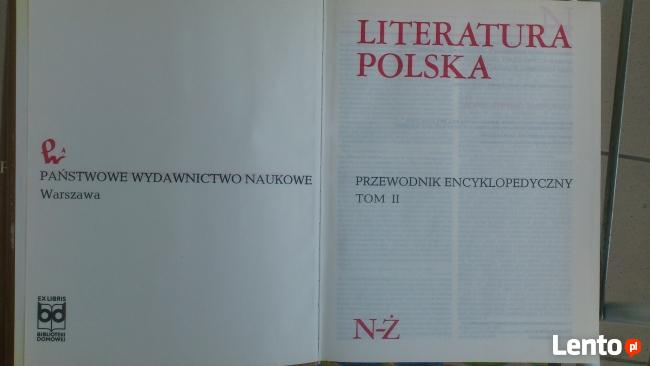 Literatura polska - przewodnik encyklopedyczny