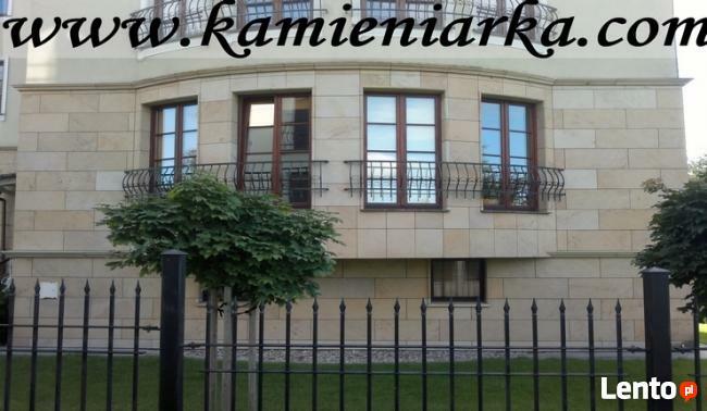 elewacja z kamienia, elewacje z piaskowca