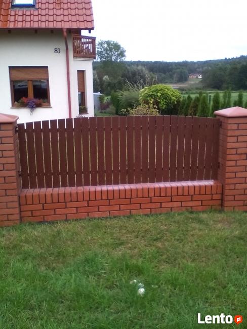 ogrodzenia - tarasy z kompozytu drewna