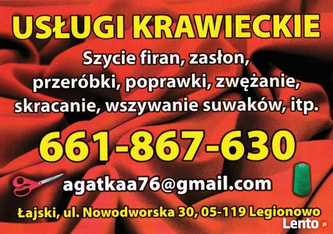 Usługi krawieckie Łajski