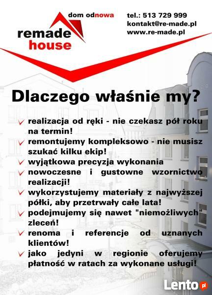 REMADE House - REMONTY, WYKOŃCZENIA wnętrz pod klucz