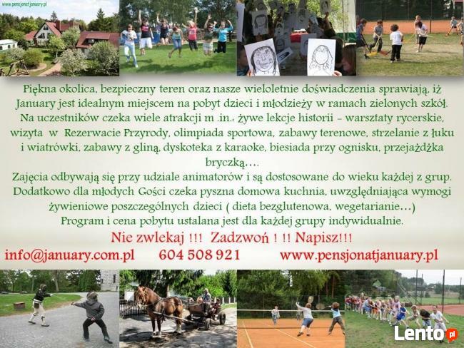 wypoczynek, noclegi,kolonie, obozy,wycieczki, weekendy,zjazdy,