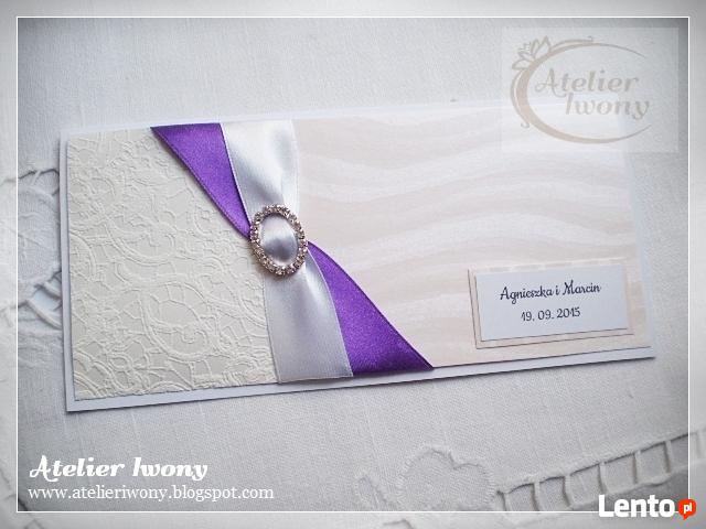 Atelier Iwony - Ręcznie robione zaproszenia ślubne