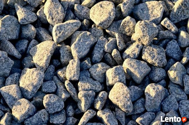 Otoczak granitowy łaciaty nakrapiany dalmatyńczyk do ogrodu