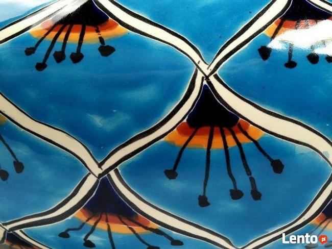 Umywalka meksykańska turkusowa