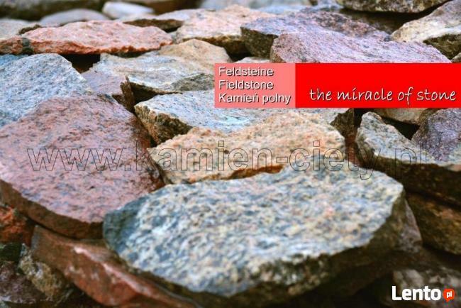 Lico z kamienia polnego - cięty kamień polny