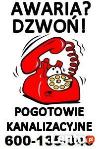 Udrażnianie rur czyszczenie kanalizacji 24h 600-135-343