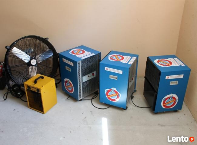 OSUSZACZE, OSUSZANIE - SUCHOMAX - WYNAJEM OSUSZACZY.