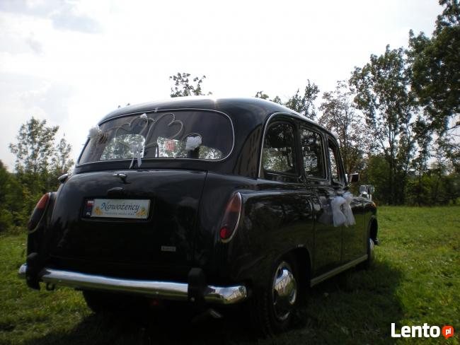 Londyńska Taksówka do ślubu, retro!Unikalne auto