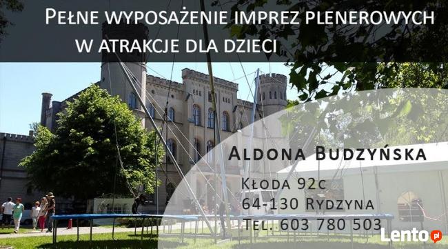 Obsługa imprez plenerowych festynów Atrakcje dla dzieci