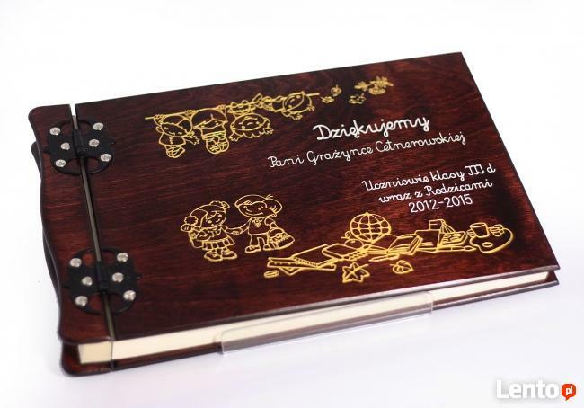 !!! Album drewniany - Prezent na Ślub, Chrzest, Komunie,!!!