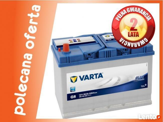 Akumulator VARTA Blue 95AH 830A G8 L+ GWAR. 2LATA Katowice