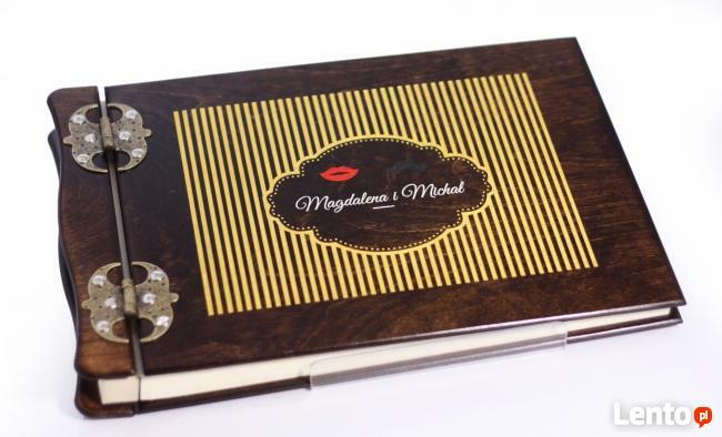 !!! Album drewniany - Prezent na Ślub, Chrzest, Komunie,!!!