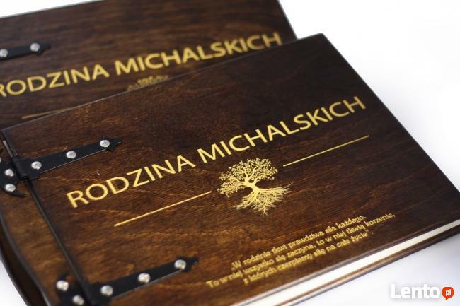 !!! Album drewniany - Prezent na Ślub, Chrzest, Komunie,!!!