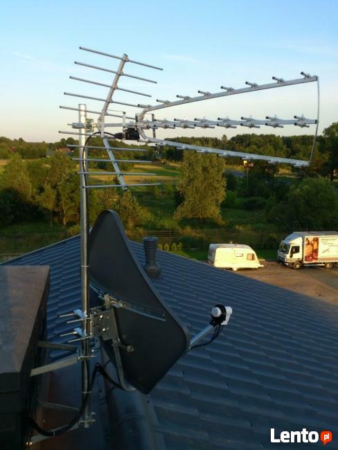 Montaż anten satelitarnych Warszawa