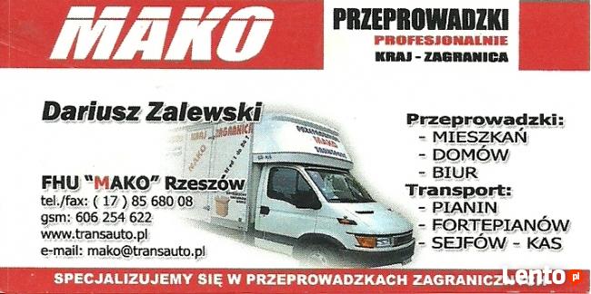 PRZEPROWADZKI & TRANSPORT MAKO