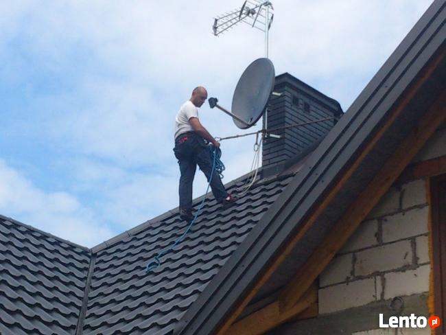 Montaż anten satelitarnych Warszawa