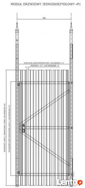 Drzwi piwniczne, do piwnic metalowe, stalowe, ocynkowane